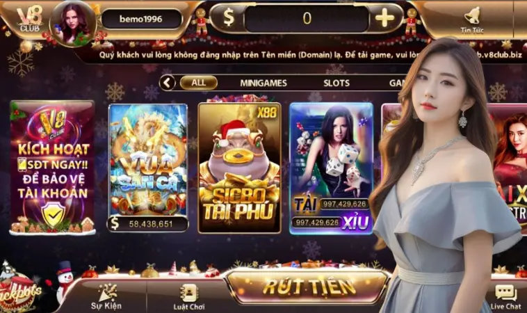 V8Club - Tự động trả thưởng, đẳng cấp đáng đến V8Club - Tự động trả thưởng, đẳng cấp đáng đến